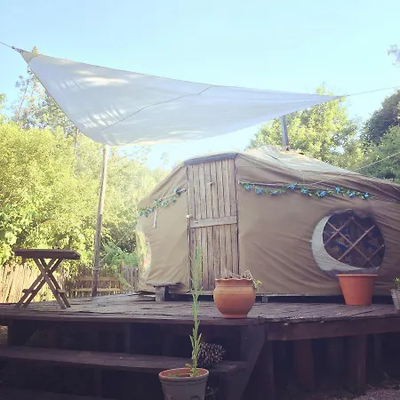 Luxury tent Star Gazing Luxury Yurt With River Views, Off Grid Eco Living *