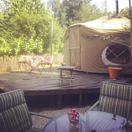 Star Gazing Luxury Yurt Above Beautiful River, Off Grid Luksustelt