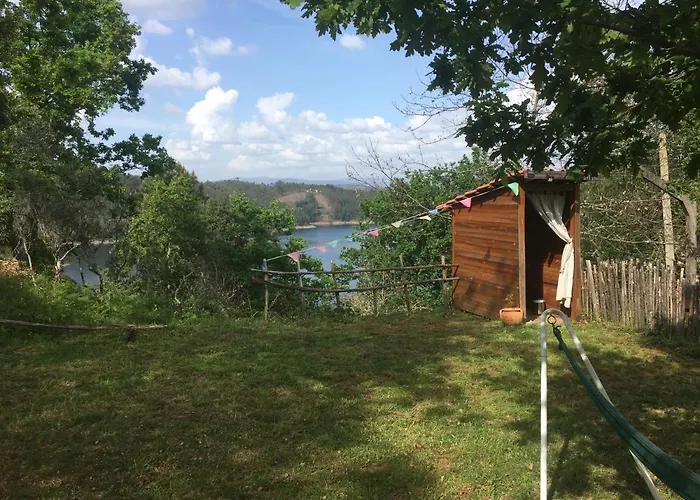 Lüks kamp alanı Star Gazing Luxury Yurt Above Beautiful River, Off Grid Vale do Barco