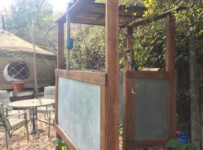 Lyxtält Star Gazing Luxury Yurt Above Beautiful River, Off Grid